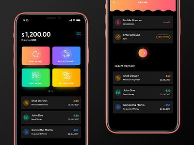 Dark Payment App