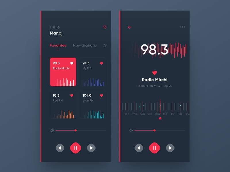 Radio App 2x 