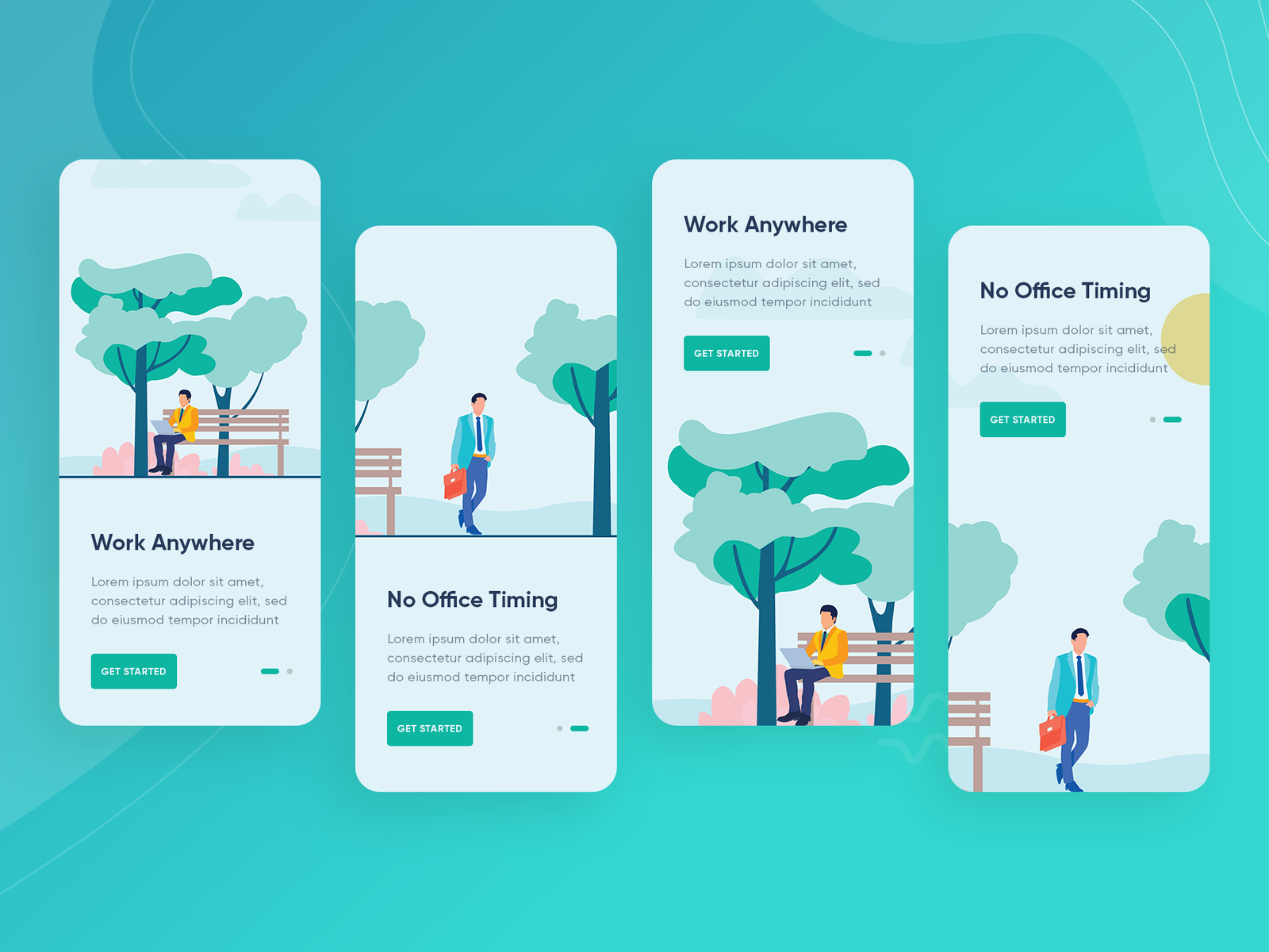 Onboarding Screen by MindInventory UI/UX for MindInventory on Dribbble ...