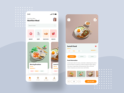 Food app android app breakfast category food food app ios lunch meal menu