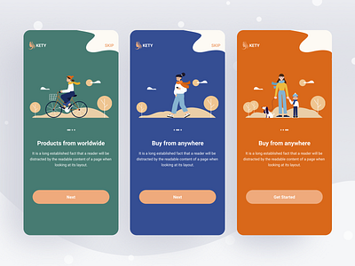 Onboarding Screens