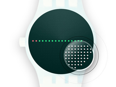 FoW - Foldable Watch concept digital innovation strap watch