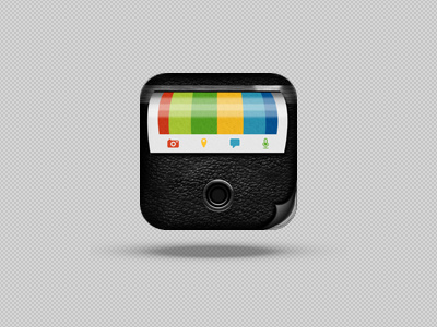 App Logo app book color icon ios texture