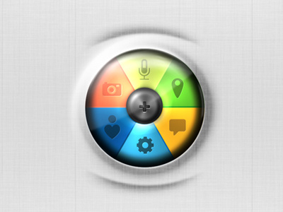 Console app button illustrator photoshop texture