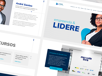 Personal website - Andre Santos app app design business clean coach ui ux ux design