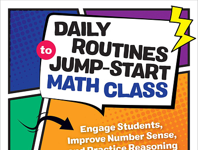 [EBOOK] Daily Routines to Jump-Start Math Class, Elementary Scho book branding design download ebook illustration logo ui ux vector