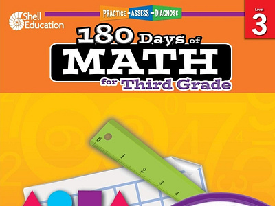 [READ] 180 Days of Math: Grade 3 - Daily Math Practice Workbook book branding design download ebook illustration logo ui ux vector