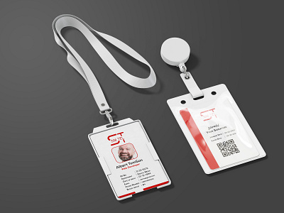 ID card Design for Sim Tel brand brand identity corporate design corporate identity design id card id card design identity identity design visual