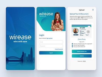 App Design - Wirease adobe appdesign design figma mobiledesign productdesign sketch ui uidesign uiux uxdesign webapp webdesign xd