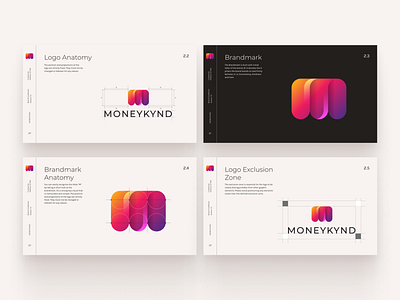 Brand Guidelines Design - MoneyKynd branding graphic design identity illustration mockups packagedesign