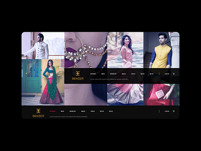 Benzer - Website Design design fashion figma ui uidesign uiux uiuxdesign uxdesign web design webdesign website design websitedesign