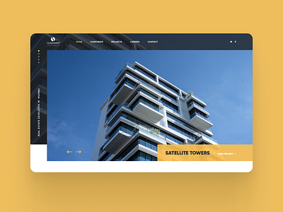 Group Satellite - Website Design design figma realestate sketch ui uidesign uiux uxdesign webdesign website design websitedesign xd