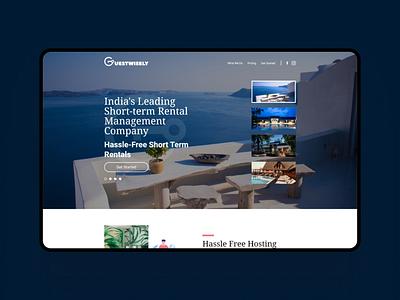 Guestwisely - Website Design
