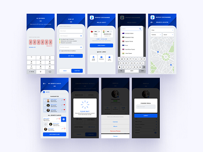 App Design - GoPay Remit