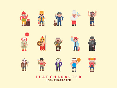 Good Man character flat friday icon job llustration man mascot movie starwars vector