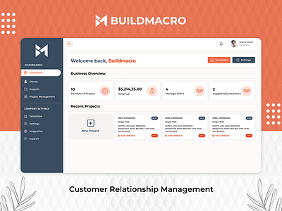 CRM SaaS Design