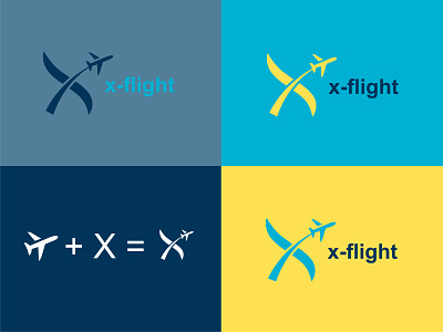 X travel logo design