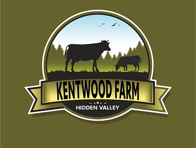 Farm logo design graphic design vector