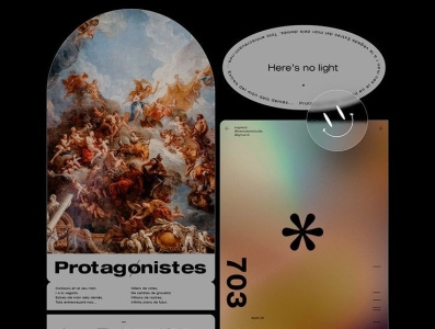 _Protagonistes || 703 3d animation branding graphic design logo motion graphics ui