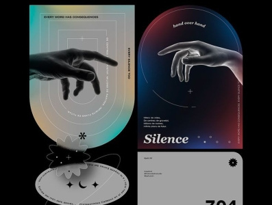 _Silence || 704 3d animation branding graphic design logo motion graphics ui