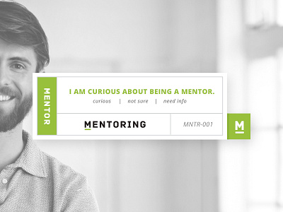 Mentoring brand branding identity kellogg logo mark mentoring simple type