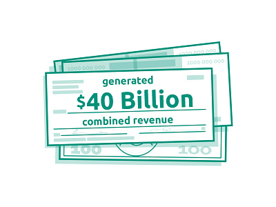 GHC Revenue Illustration 100 check council dollar global health illustration infographic money nonprofit revenue usd