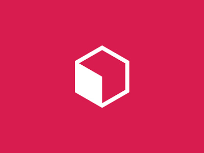 Simple Logo 3d box brand branding geometric logo mark modern simple square