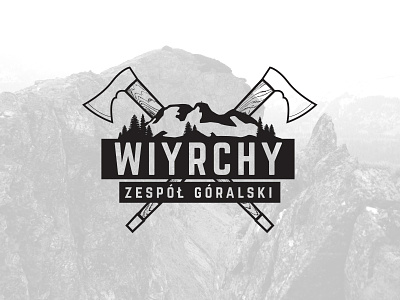 Wiyrchy Final axe brand chicago forrest goral goralski logo mark mountain polska tatry zespol