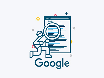 Online Visibility Illustrations: Google