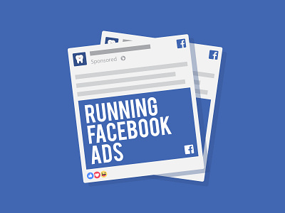 Facebook Ads dental dentist design facebook facebook ads illustration minimal simple stream typography vector