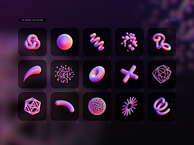 3d abstract renders