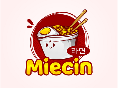 Miecin Logo Hand-drawn style