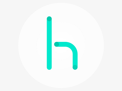 H Idea app h herbivore logo mark