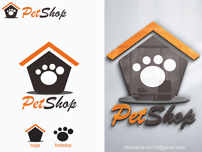 PetShop Logo animal new logo petshop petshop logo popular logo