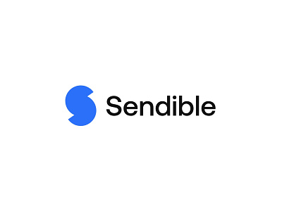 Sendible logo brand identity clean construction grid logo mark marketing tools rebrand redesign social media visual identity