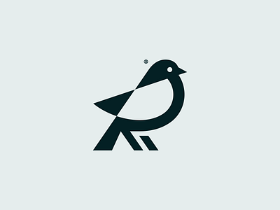 Bird mark animal bird design geometry icon illustration logo mark minimal minimalism
