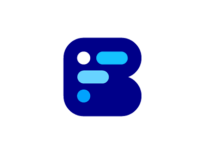 BF logo monogram 2d b bf brand branding design f geometry letter logo mark minimal minimalism