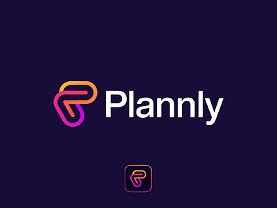 Plannly logo design