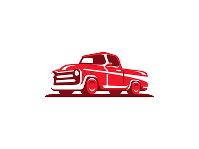 Car / logo design auto car design logo pickup