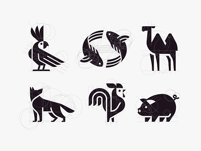 Geometric animals