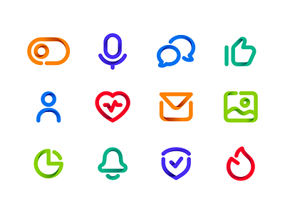 Icons chat cloud heart human humanity humans icon icons letter like microphone picture shield statistics