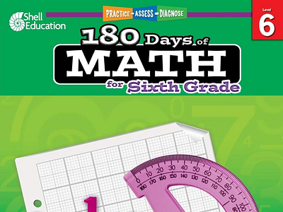 [READ] 180 Days of Math: Grade 6 - Daily Math Practice Workbook app branding design graphic design illustration logo typography ui ux vector