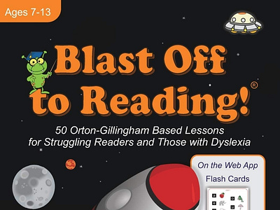 [READ] Blast Off to Reading!: 50 Orton-Gillingham Based Lessons app branding design graphic design illustration logo typography ui ux vector