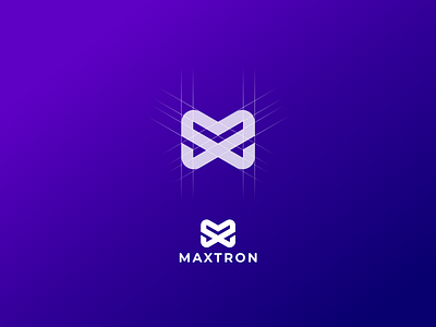 Maxtron logo design 3d animation app branding design graphic design illustration logo logo design motion graphics ui vector