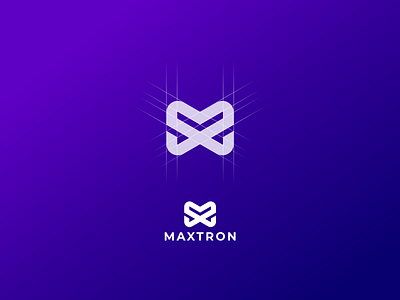 Maxtron logo design