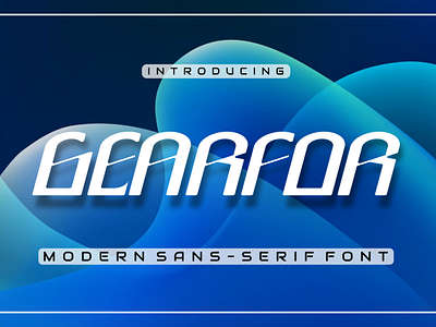 Gearfor font