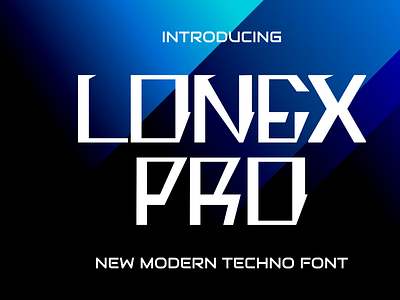 Lonex pro font