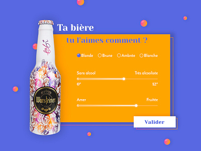 Daily UI #007 - Settings beer colors daily ui design settings ui design user interface