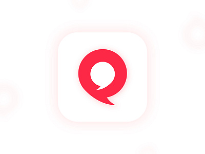 App Icon | Chat app icon bubble chat design graphic design illustration mobile app