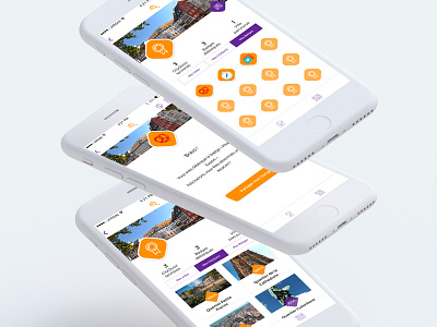 App Mobile | Urban Experiences ios iphone mobile application ui design urban experiences user experience user interface ux deisgn